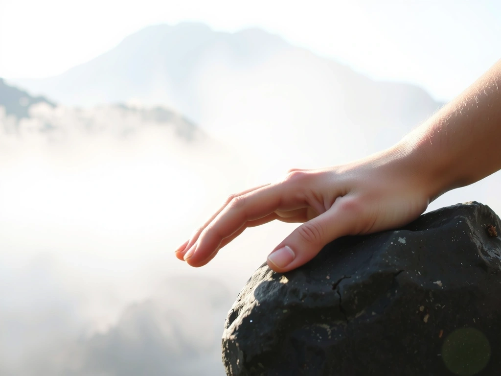 Gesto de calma y conexión